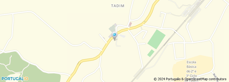 Mapa de Junta de Freguesia de Tadim