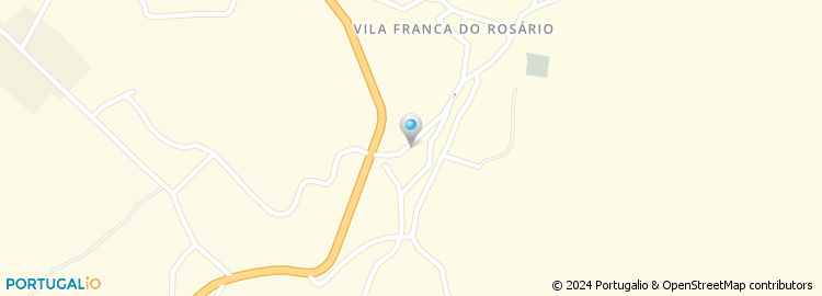 Mapa de Junta de Freguesia de Vila Franca do Rosário
