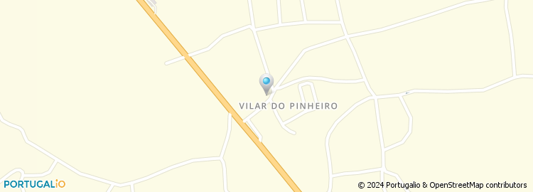 Mapa de Junta de Freguesia de Vilar de Pinheiro