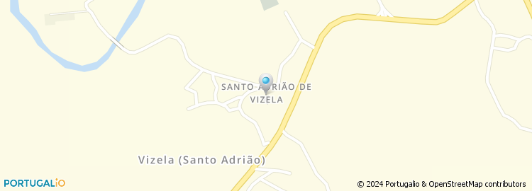 Mapa de Junta de Freguesia Santo Adrião de Vizela