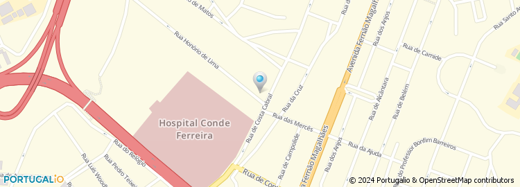 Mapa de LabMED, Honório Lima - Porto