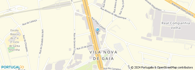 Mapa de LabMED, Vila Nova de Gaia 2