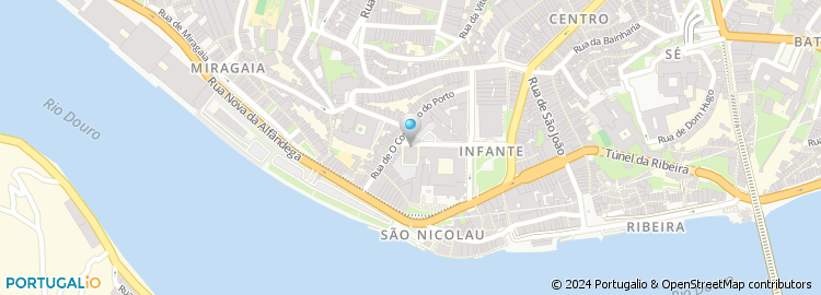 Mapa de Laboratório Médico de Análises Clínicas Doutor Luís Marinho, Porto