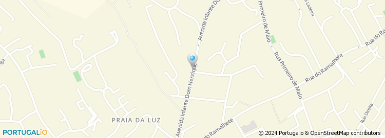 Mapa de Avenida Infante Dom Henrique