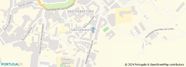 Mapa de Lameirinho, Guimarães