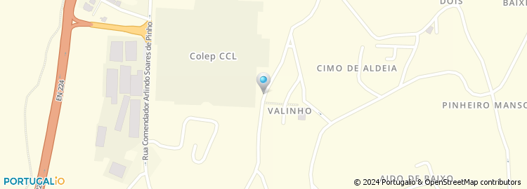 Mapa de Latoaria Lindo Vale, Lda