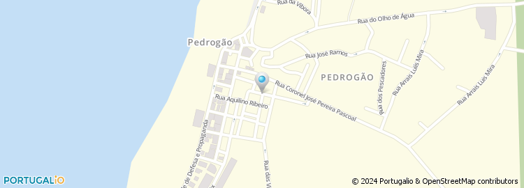 Mapa de Rua João Pereira Venâncio