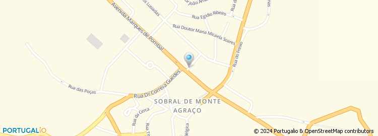 Mapa de Liliana Domingos - Mediação Imobiliária, Unip., Lda
