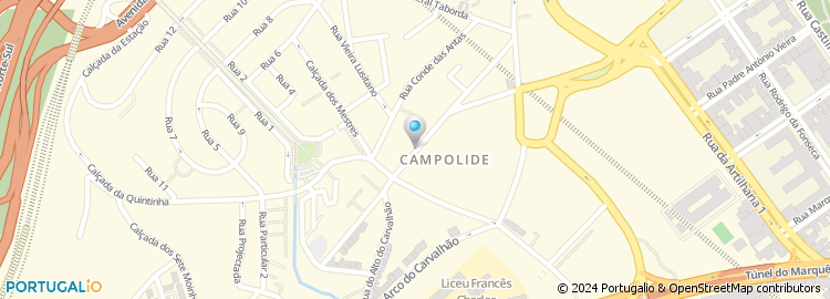 Mapa de Apartado 10007, Lisboa