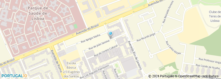 Mapa de Apartado 50041, Lisboa