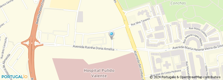 Mapa de Apartado 6026, Lisboa