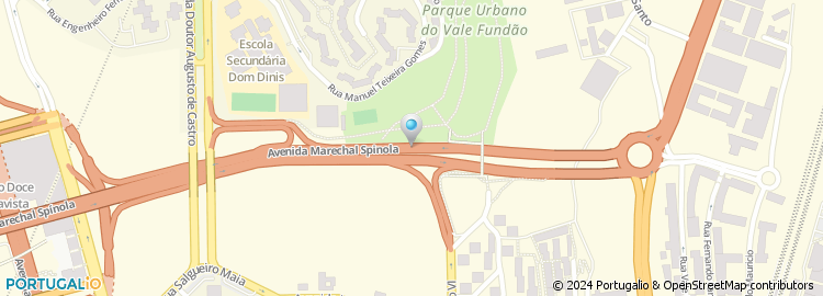 Mapa de Avenida Marechal António de Spínola