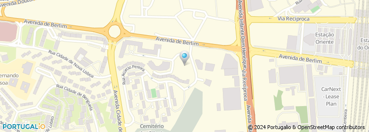 Mapa de Rua Américo de Jesus Fernandes