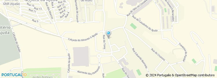 Mapa de Rua Augusto Gomes Ferreira