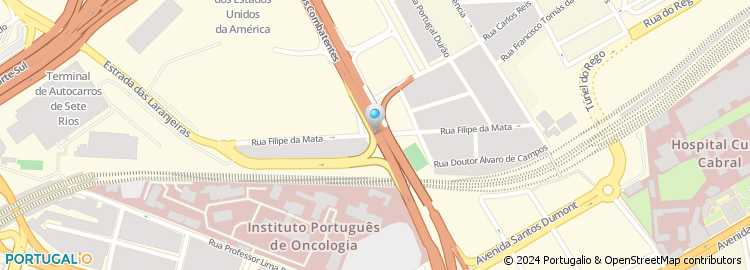 Mapa de Rua Filipe da Mata