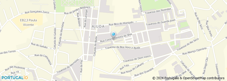 Mapa de Rua Guarda José de Oliveira
