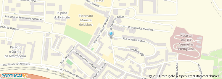 Mapa de Rua Cidade de Rabat