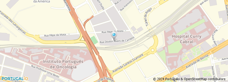 Mapa de Rua Doutor Álvaro de Castro
