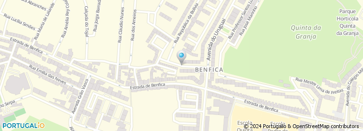 Mapa de Rua Doutor Pereira Bernardes