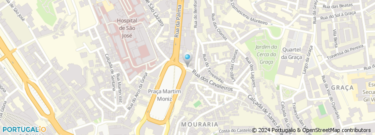 Mapa de Rua Fernandes da Fonseca