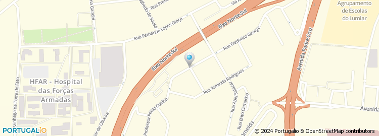 Mapa de Rua Frederico George