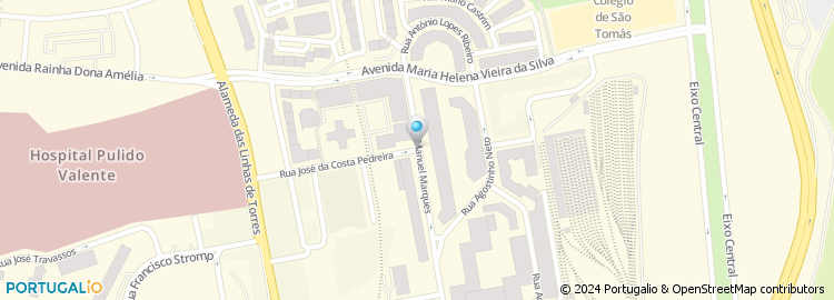 Mapa de Rua Manuel Marques