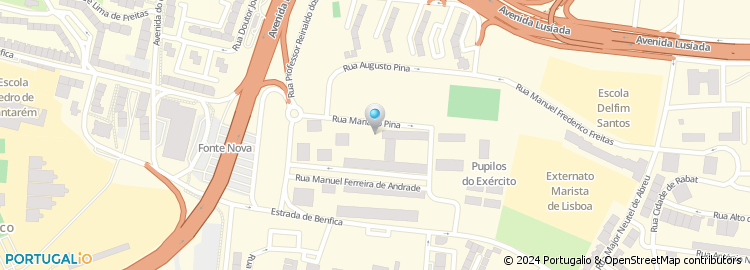 Mapa de Rua Mariano Pina