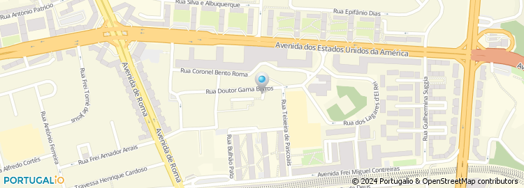 Mapa de Rua Moniz Barreto
