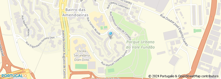 Mapa de Rua Rui de Sousa