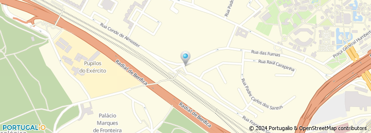 Mapa de Rua São Domingos de Benfica