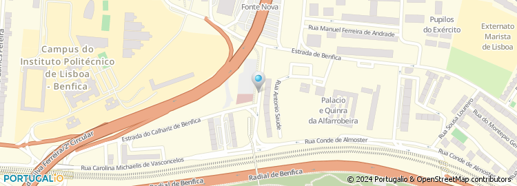 Mapa de Rua Tenente Coronel Ribeiro dos Reis