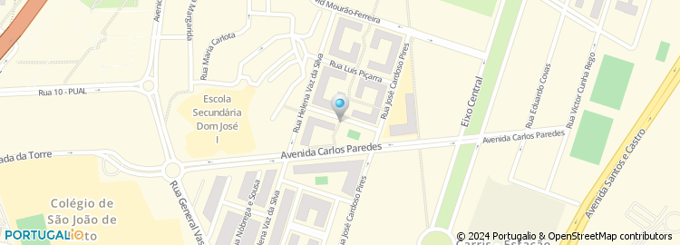 Mapa de Rua Tomás Del Negro