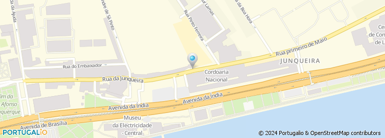 Mapa de Loja da Empresa, Lisboa