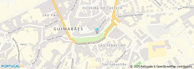 Mapa de Loja MEO Guimarães - S. Francisco Center