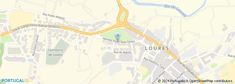 Mapa de Avenida Major Rosa Bastos