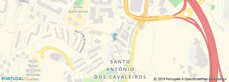 Mapa de Largo Doutor Rui de Andrade