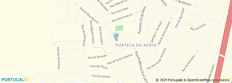 Mapa de Rua Fernando Carvalho