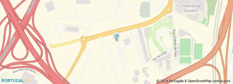 Mapa de Rua Jorge de Jesus Henriques