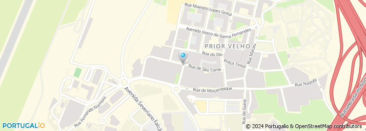 Mapa de Rua Lourenço Marques