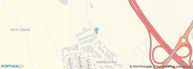 Mapa de Rua Marechal Craveiro Lopes