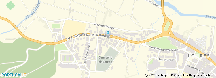 Mapa de Rua Avelar Brotero