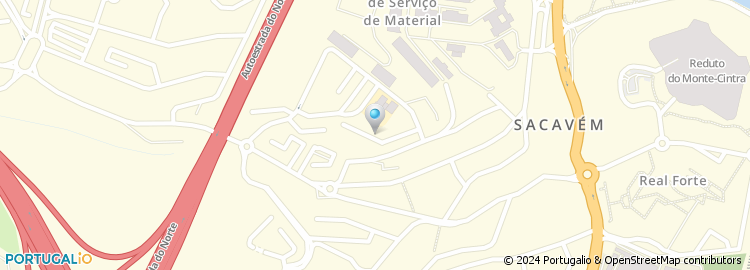 Mapa de Rua Domingos Leite Pereira