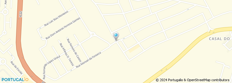 Mapa de Rua Manuel dos Santos Lourenço