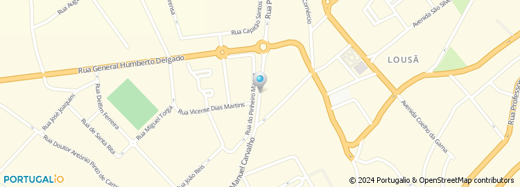 Mapa de Rua Doutor Alcino Simões Lopes