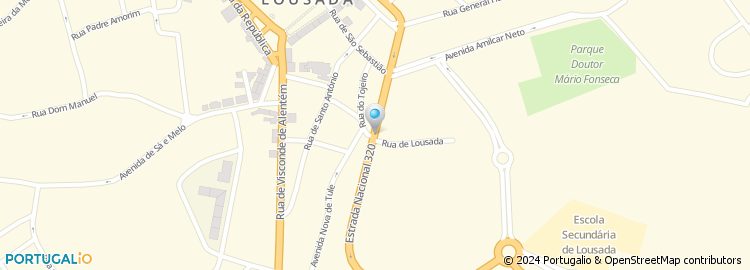 Mapa de Rua Palmira Meireles