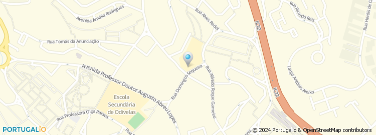 Mapa de Ludovina Carneiro - Soc. de Mediação Imobiliária, Unip., Lda