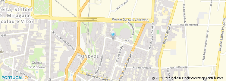 Mapa de Lugar Com Sentido, Baixa do Porto - Mediação Imobiliária, Lda