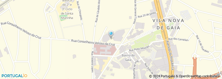Mapa de Lugar Com Sentido, Santa Marinha - Mediação Imobiliária, Lda
