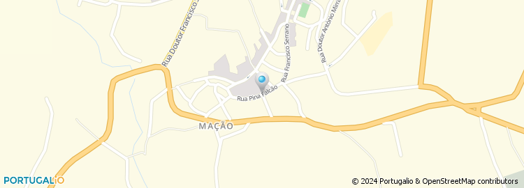Mapa de Rua Pina Falcão