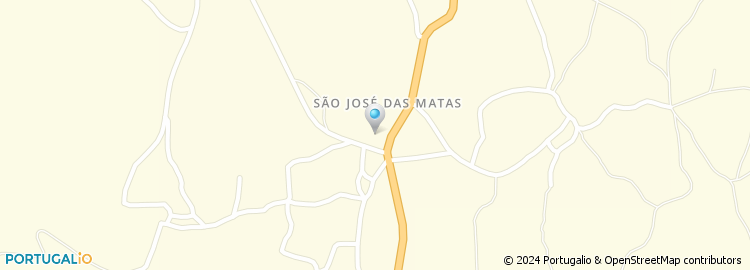 Mapa de São José das Matas